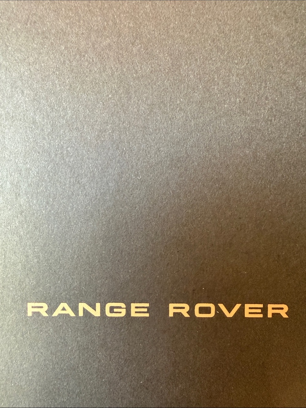 🖤 Genuine Range Rover Handover Pack - Picture 11 of 11